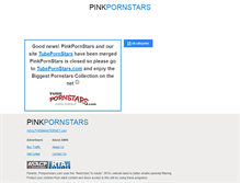 Tablet Screenshot of pinkpornstars.com